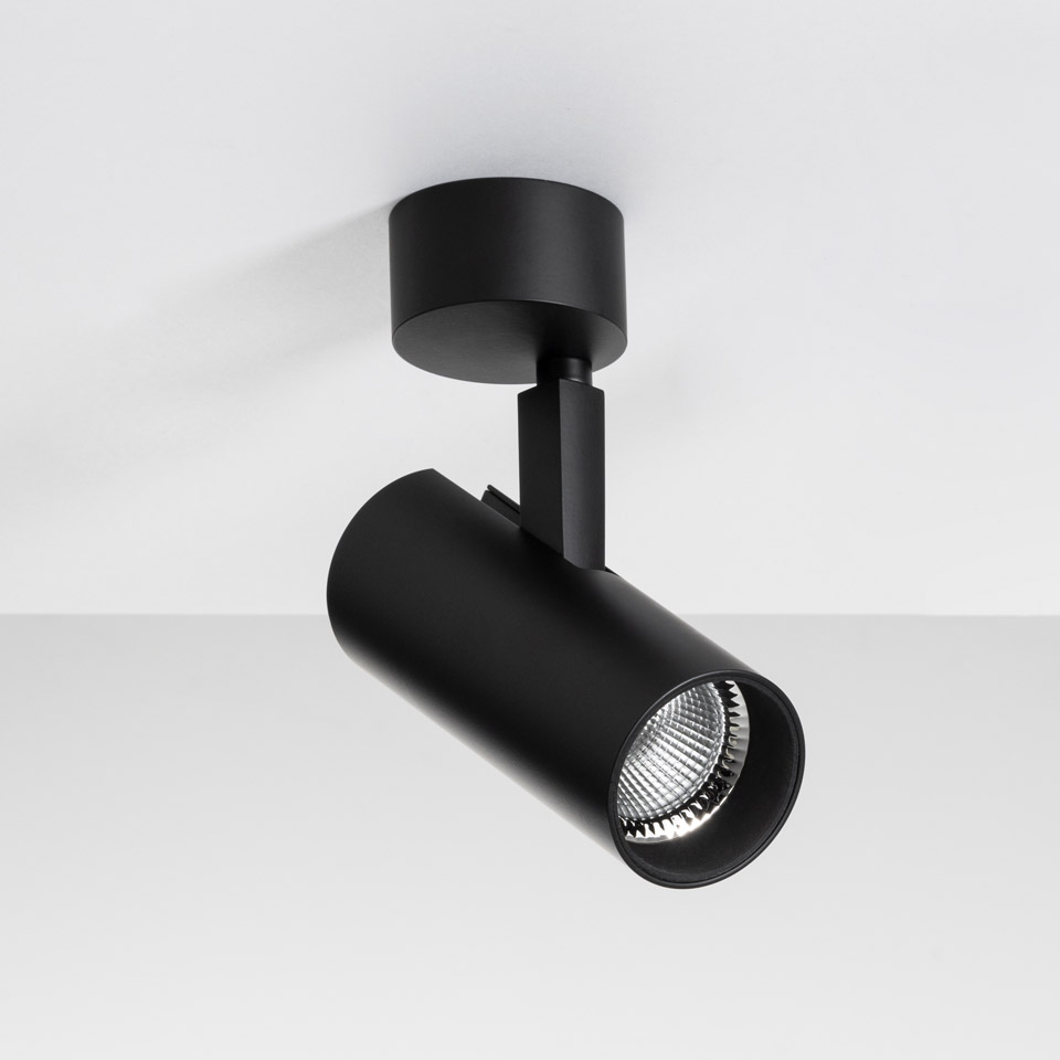Vector Surface Mounted 55 - 15° 4000K Black