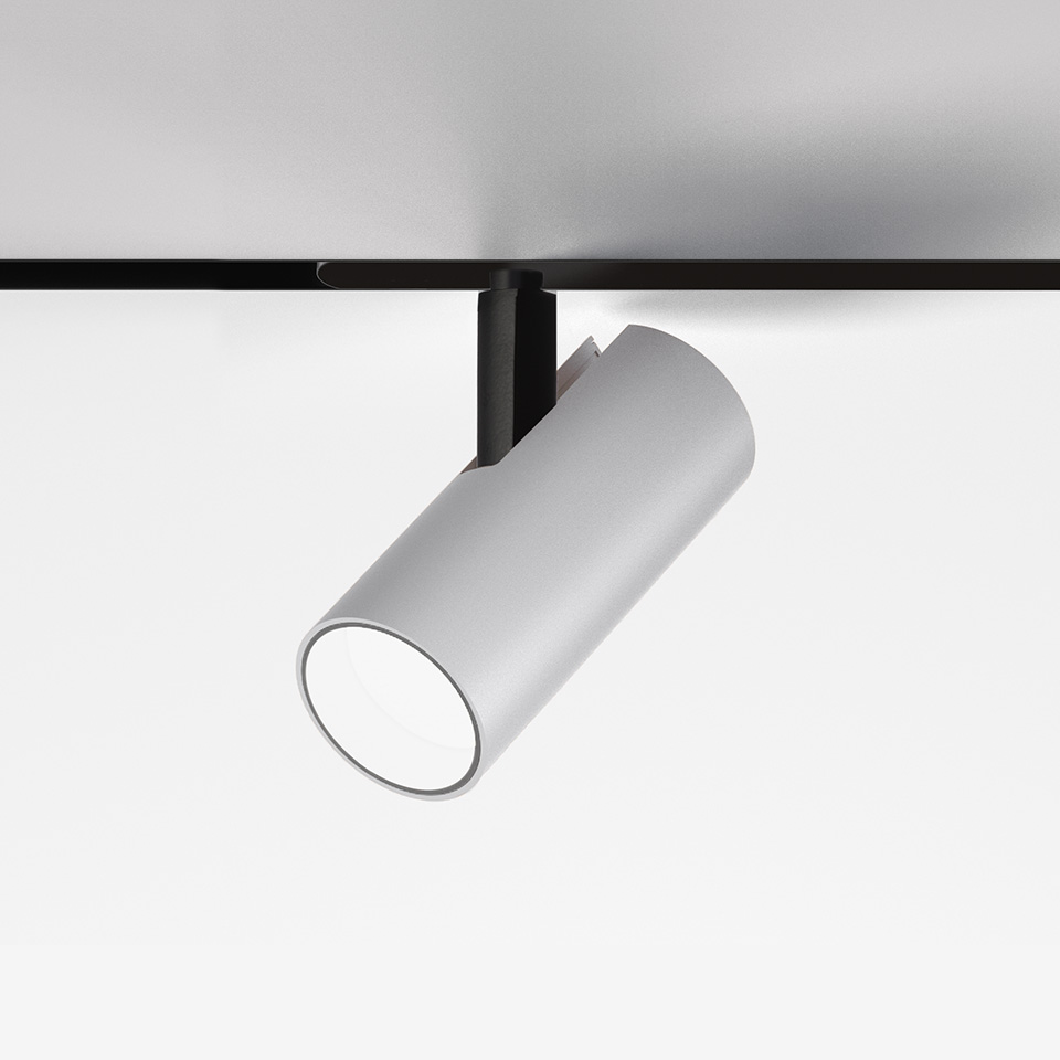 Vector Magnetic 55 zoom - 22° - 32° - 2700K DALI Brushed silver