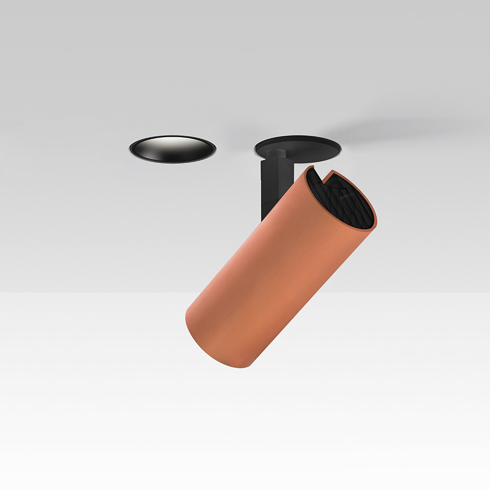 Vector Recessed 55 - 15° 4000K Brushed Copper