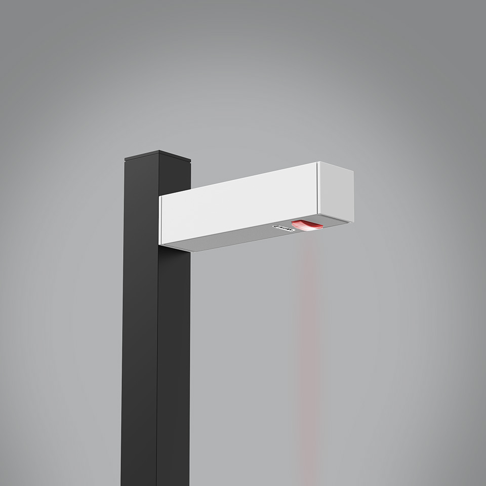 Walking - Head Pole - Light Blade - Red Light - Yellow - 2
